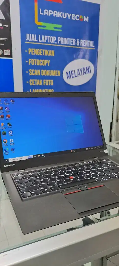 LAPTOP LENOVO THINKPAD X1 CARBON CORE I5 RAM 8 GB SSD 256 GB LAYAR 14