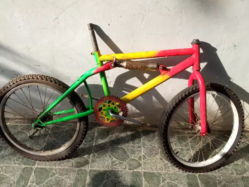 Bmx lawas Tiger . Kondisi sesuai foto