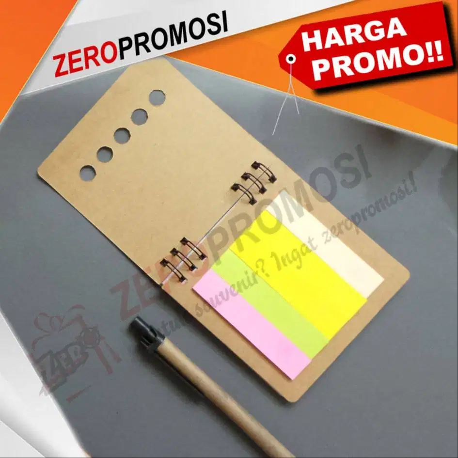 Souvenir Notebook Mini Post It N812