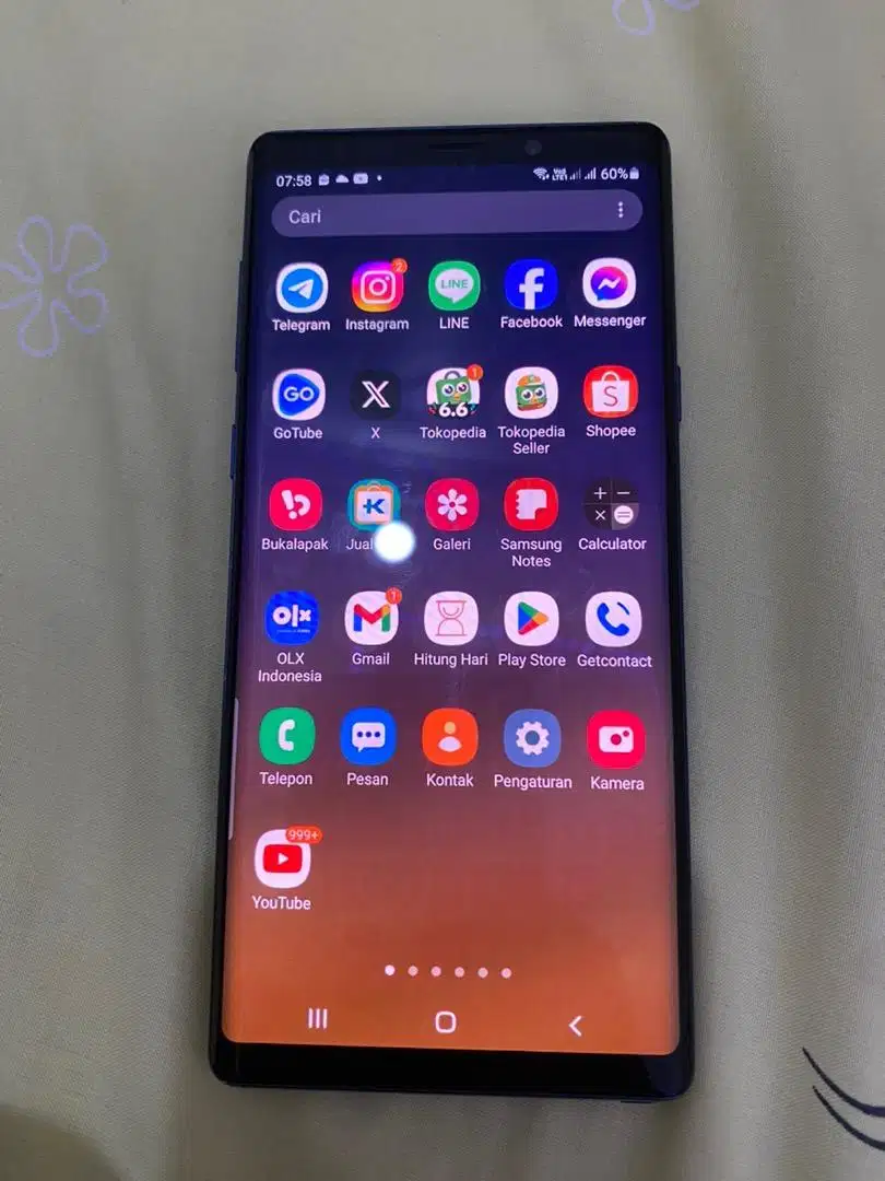 Samsung Galaxy Note 9 512Gb bekas