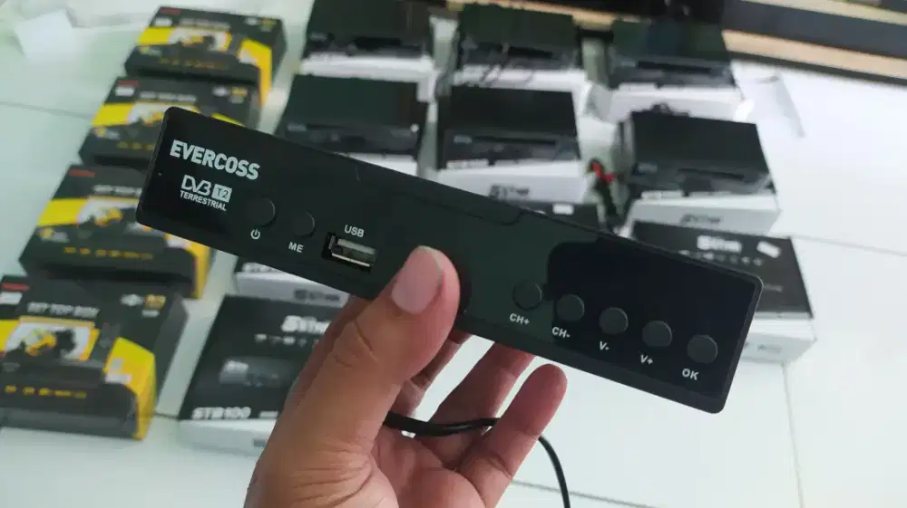 STB Tv digital siap pakai siaran lengkap
