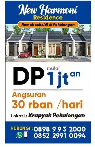 DP 1JT DAPAT RUMAH, ANGSURAN RINGAN