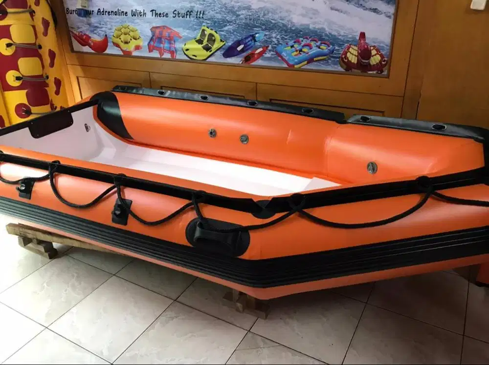 Perahu Karet Rigid Merek OCEAN 330 untuk penyelamatan,Banjir,Sungai