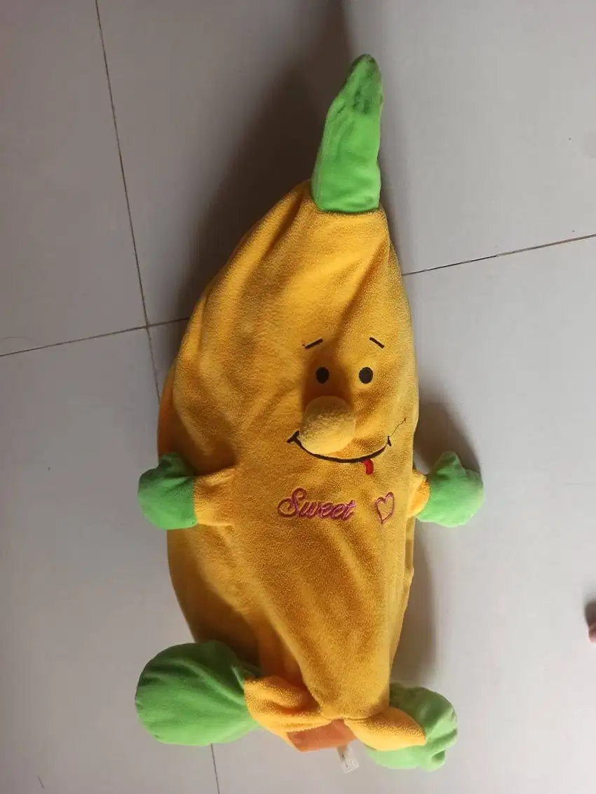 Jual Cepat Murah Boneka Pisang dengan Tulisan Sweet