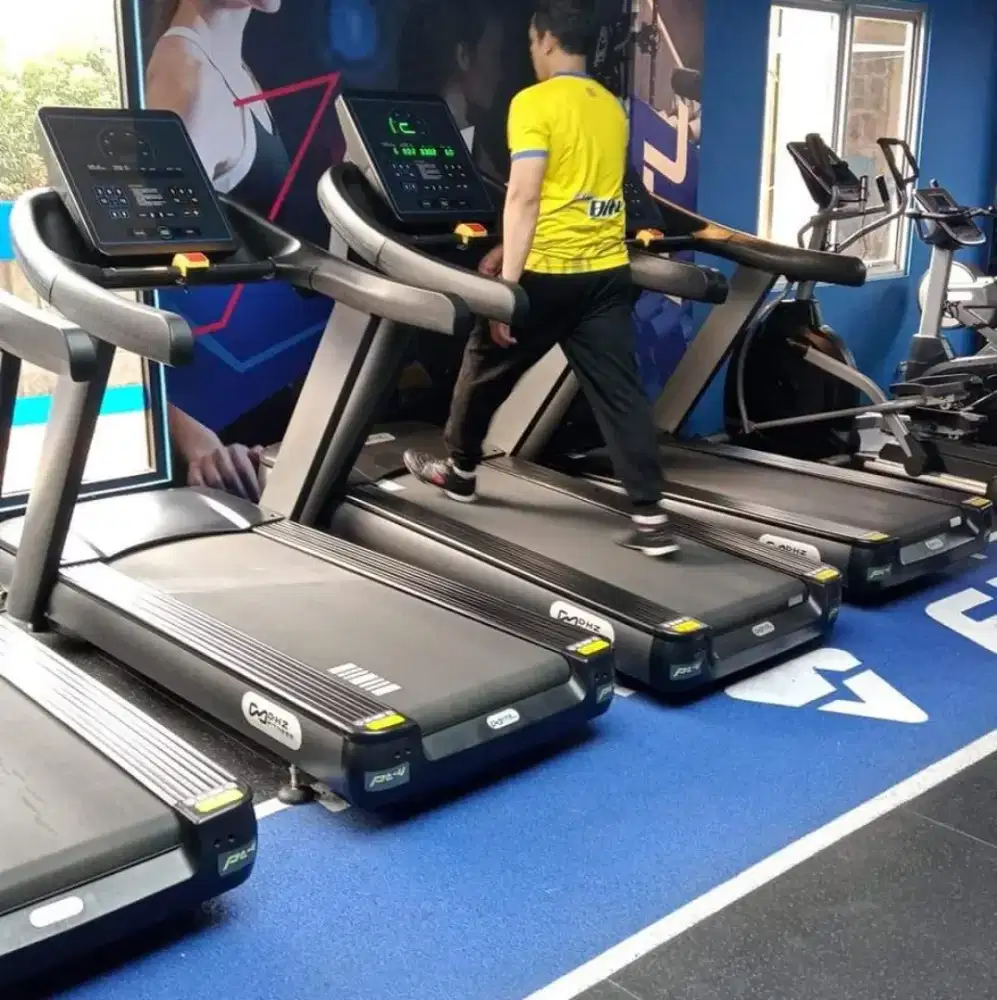 treadmill elektrik komersial DHZ equipment komersial fitness import