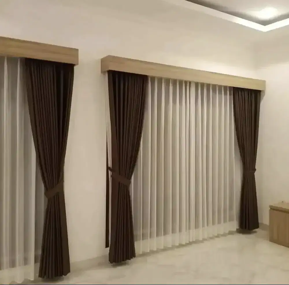 Gorden minimalis kostum ukuran/gordyn blackout/hordeng/tirai blinds