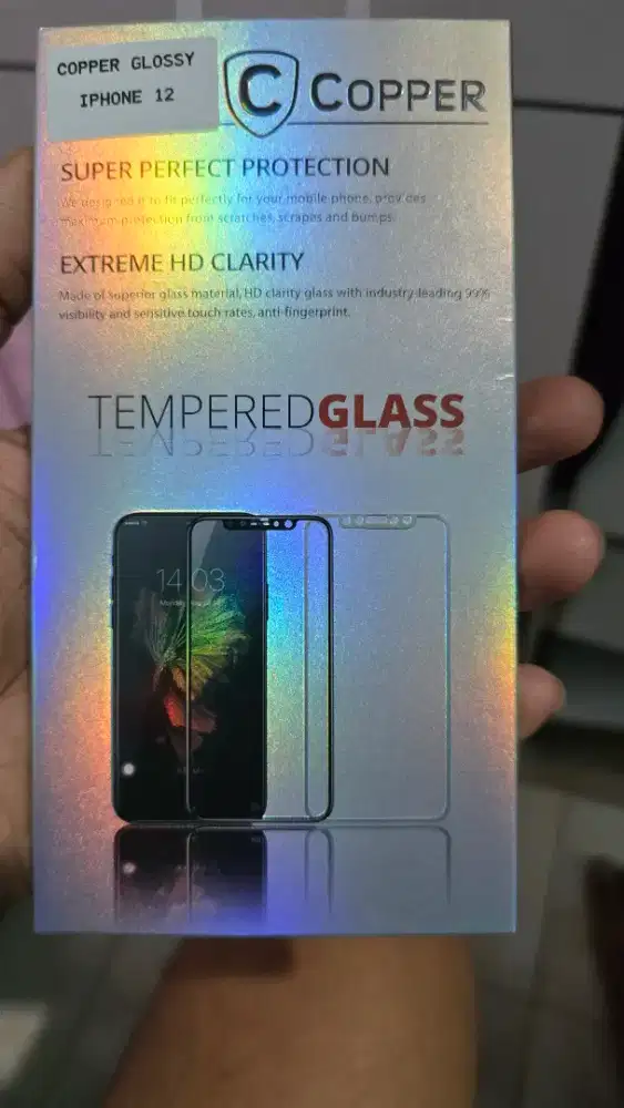 Tempered glass iphone 12