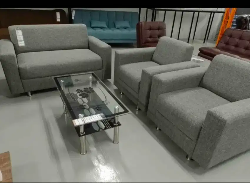 Sofa minimalis 211 kaki besi