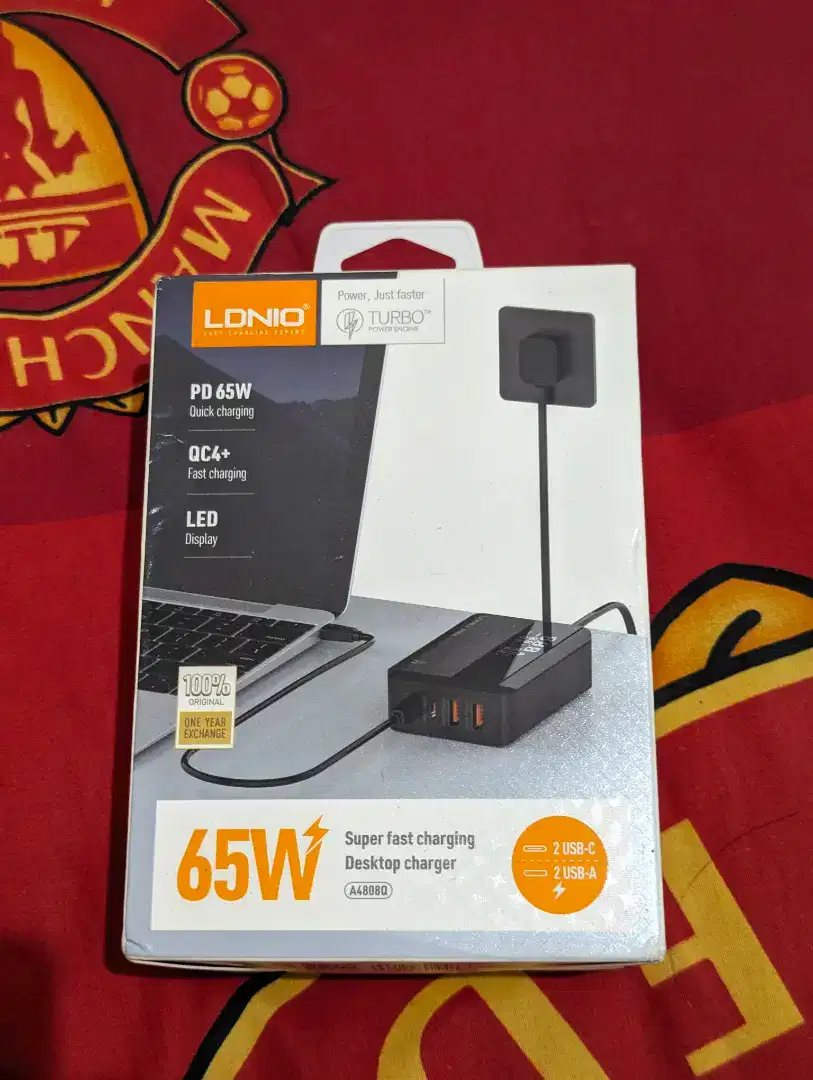 charger station 65w dengan Display