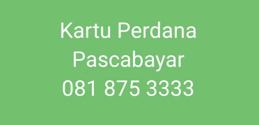 Perdana Cantik 10 Digit 3333