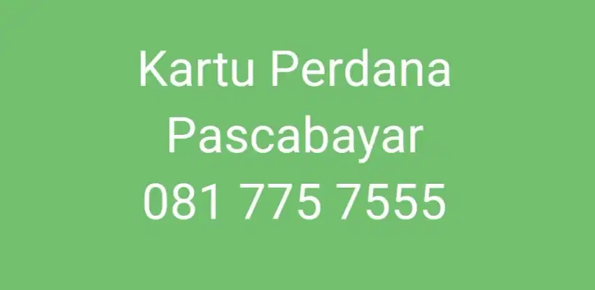 Perdana Cantik 10 Digit 7555