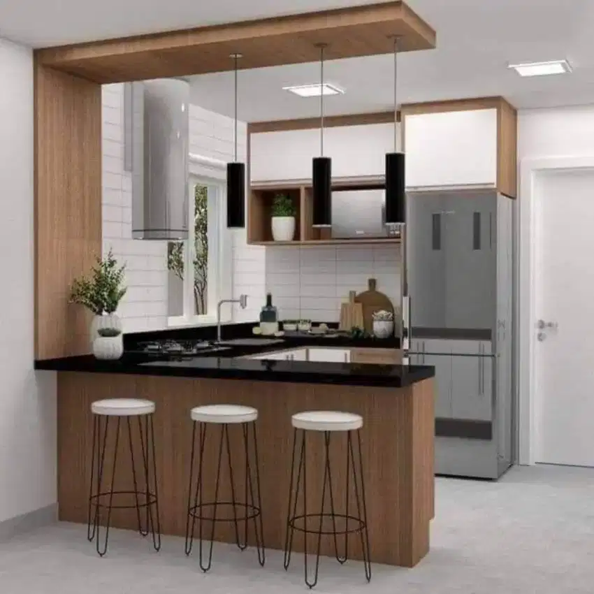 Kitchen set, mini bar