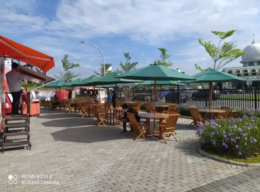 Meja Payung Taman, meja Taman Kayu Jati