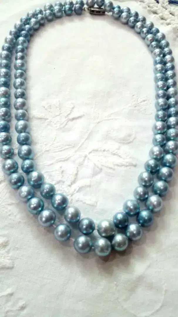 Kalung Mutiara Laut Jepang BLUE AKOYA