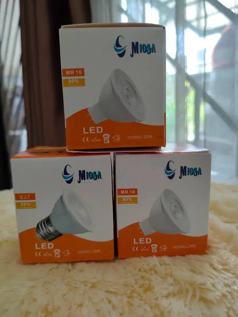 Dapat SEMUA Jual MURAH Lampu Halogen LED MR 16 Kuning