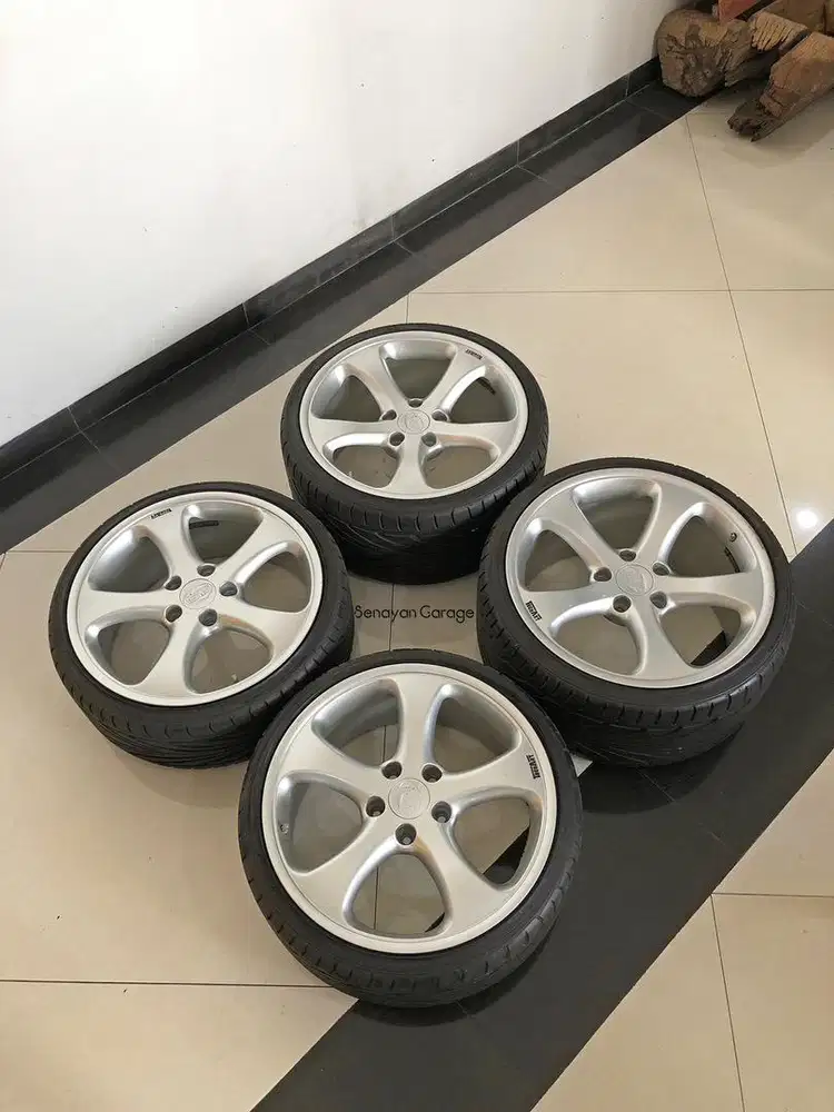 Velg Ban Mobil Sport Porsche Techart Formula R20 Rare Original