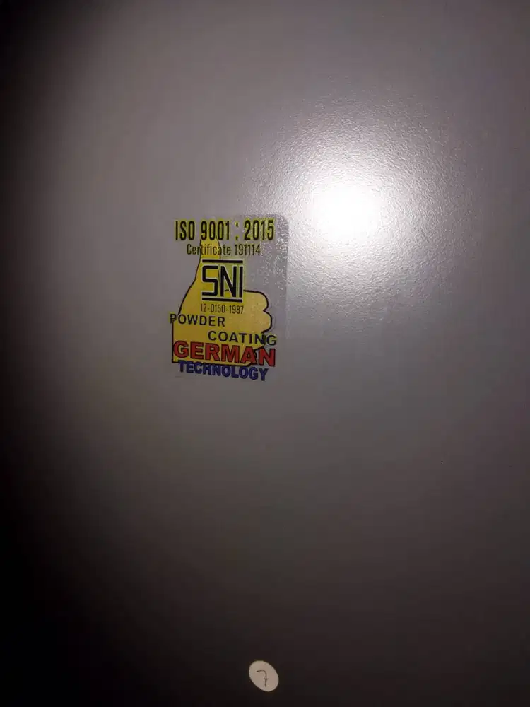 2 buah cabinet lemari besi filling 2 pintu