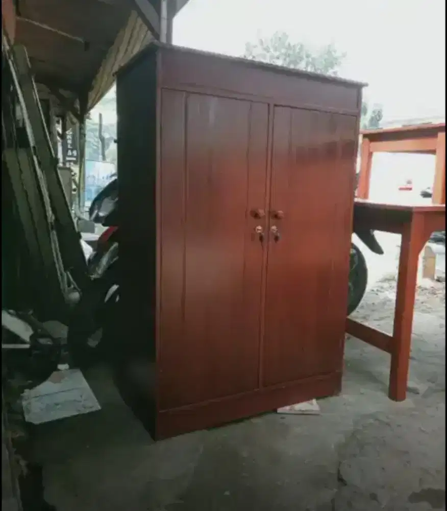 Lemari baju anak kos 120cm