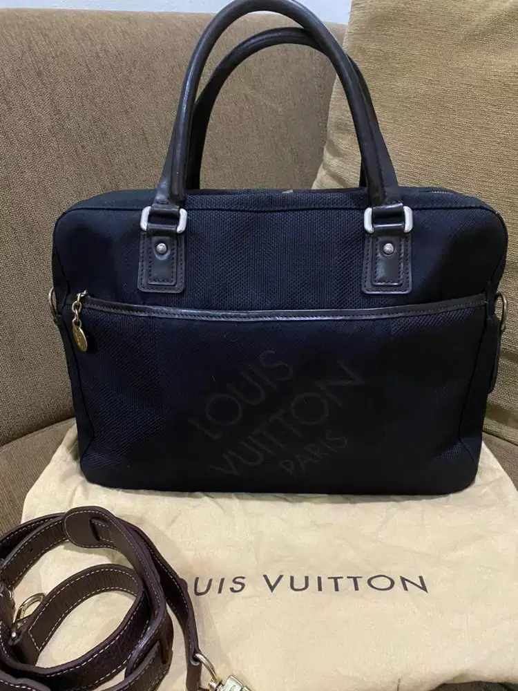 Tas messenger louis vuitton damier yack 2 ways canvas 2007 original