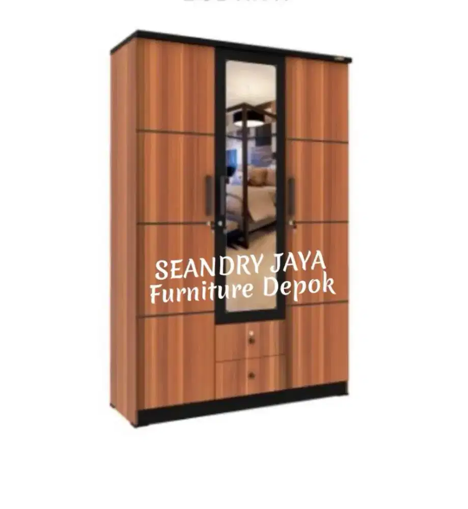 SEANDRY JAYA Furniture Depok/Lemari Pakaian /Minimalis/Partikel/Murah