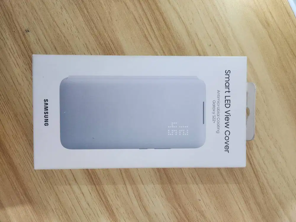 Samsung Galaxy S22+ LED View Gray Original Case BNIB