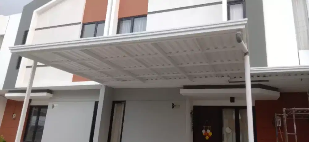 kanopi alderon  besi hollow galvanis 4x6 dan juga murah