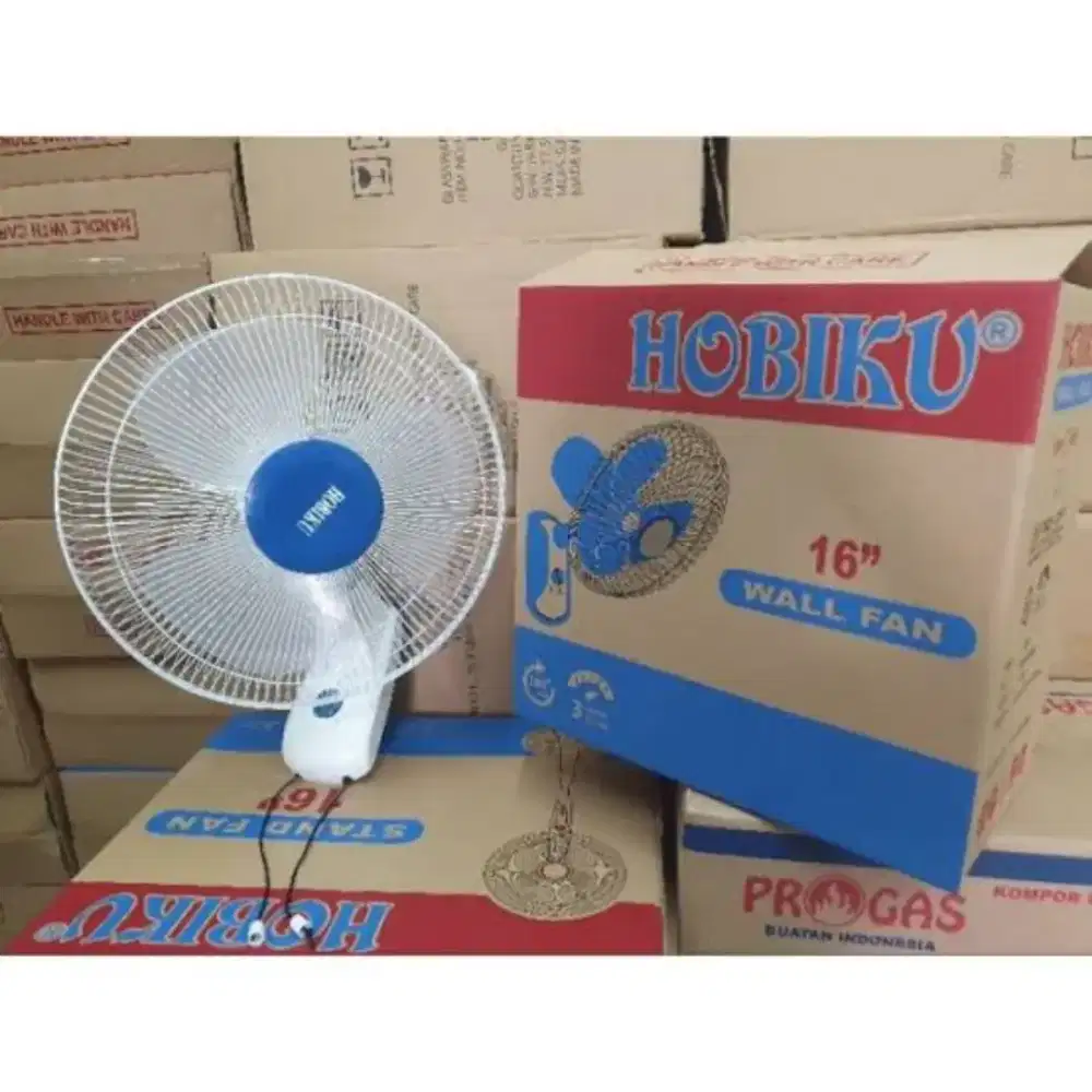 Kipas Angin Wall Fan 17 Inch HOBIKU