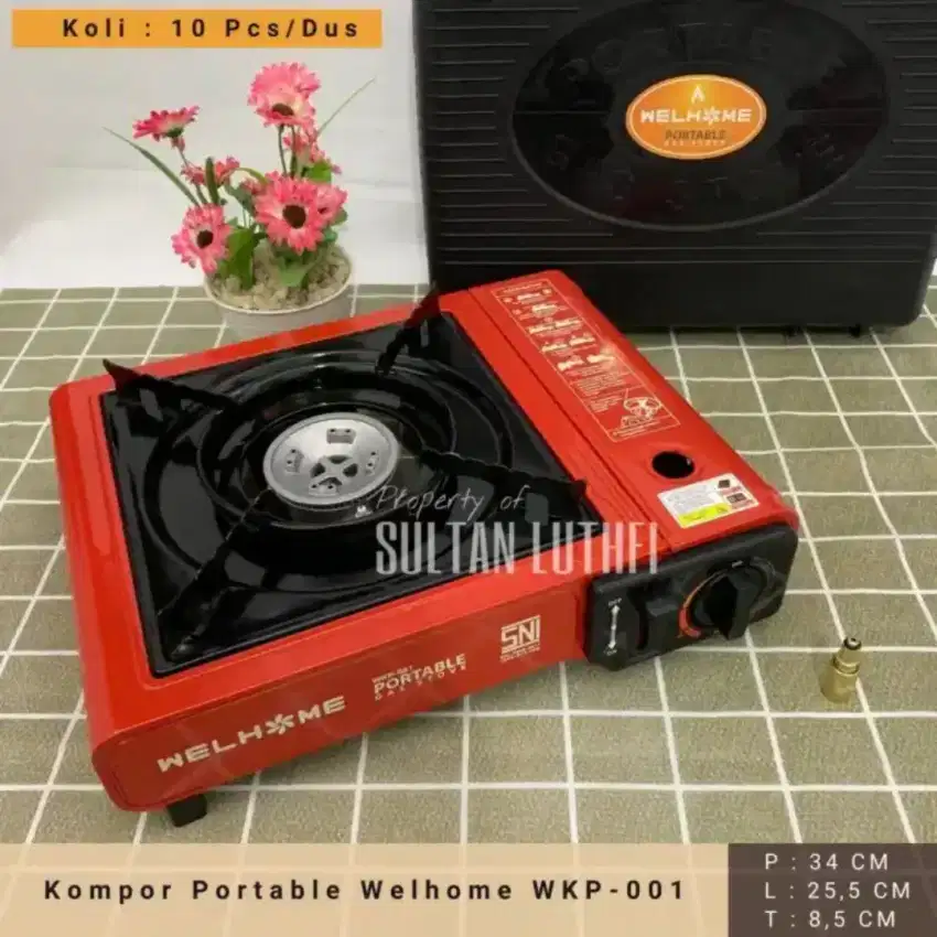 Kompor Portable Welhome WKP-001