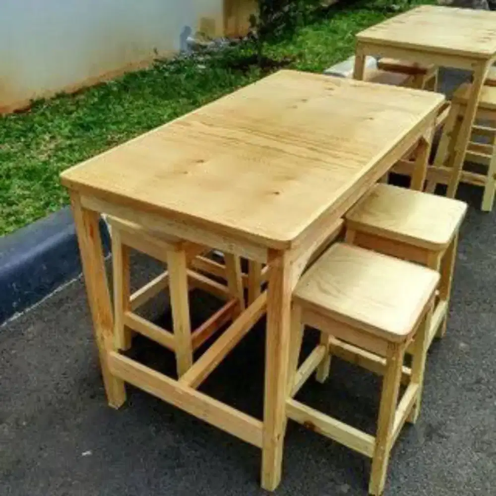 Tukang pembuat meja fornitur kayu