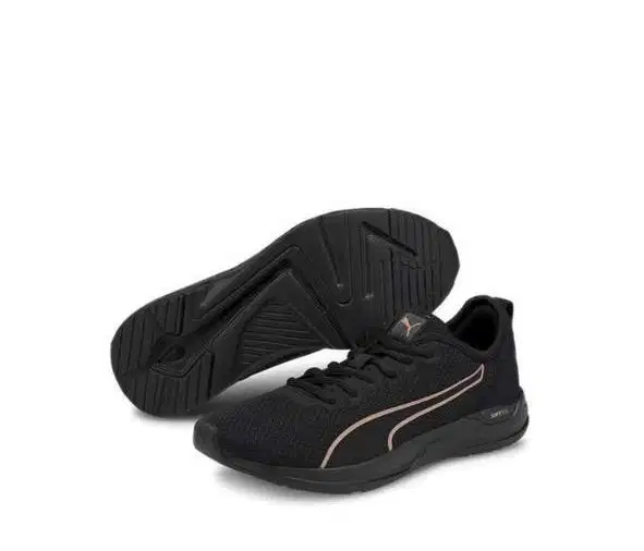 Sepatu PUMA Black-Rose Gold (BARU)