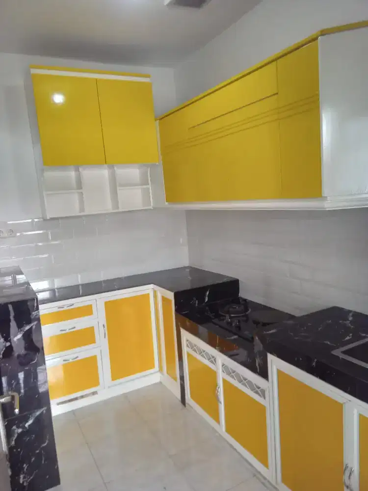 Kitchen set aluminium modern premium