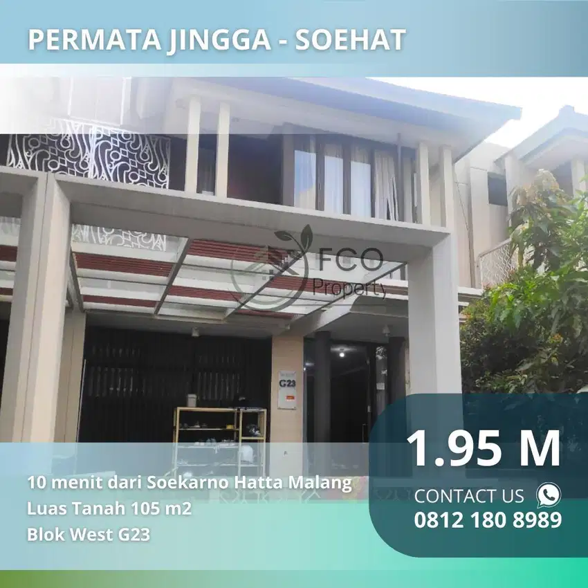 Rumah Area Permata Jingga Blok West 2km dari Soekarno Hatta