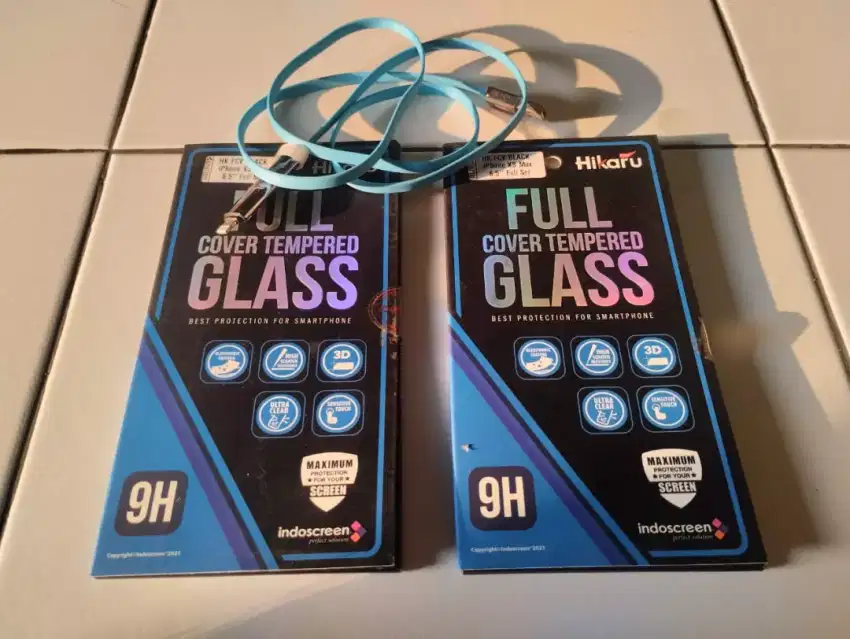 Iphone Xs Max Tempered Glass Full Cover New