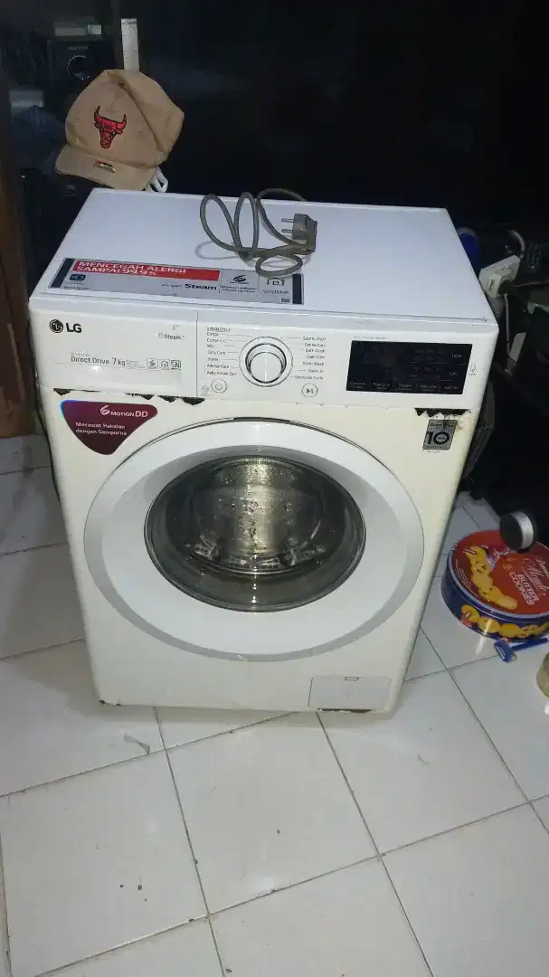 Jual mesin cuci front loading LG ukuran 7kg