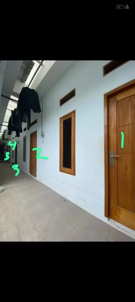 DI SEWAKAN KONTRAKAN BARU  2021 KUNCIRAN INDAH TANGERANG  GRAHA RAYA