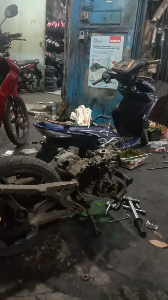 SIAP BAYAR MOTOR MATI, MOGOK,RUSAK,TIDAK TERPAKAI SEJABODETABEK