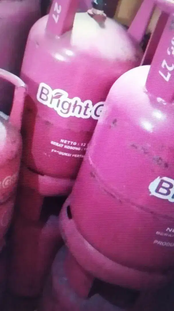 Tabung Bright Gas 5,5 dan 12 Kg Isi Penuh Segel (diantar-free ongkir)
