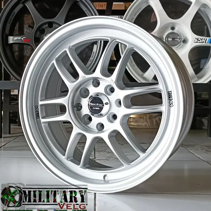 Enkei RPF1 R16 Silver & Ej Titan Doble PCD