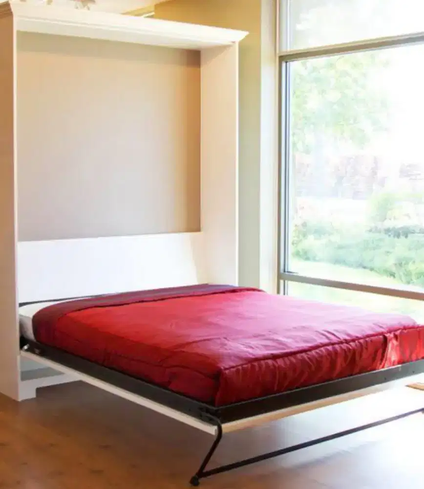 Tempat tidur lipat / walbed / mhurpy bed harga produsen langsung