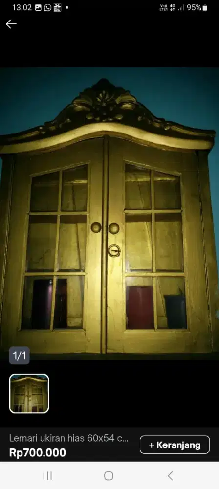 Lemari obat ukiran 60×54