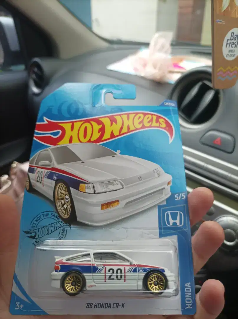 Hotwheels 88 Honda CR-X JDM rare white