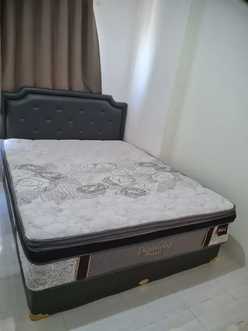 Springbed kasur 160 x 200 full set