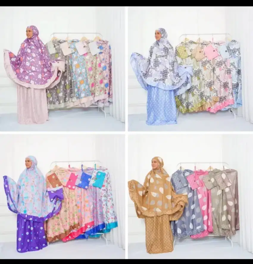 Mukena jumbo bahan rayon