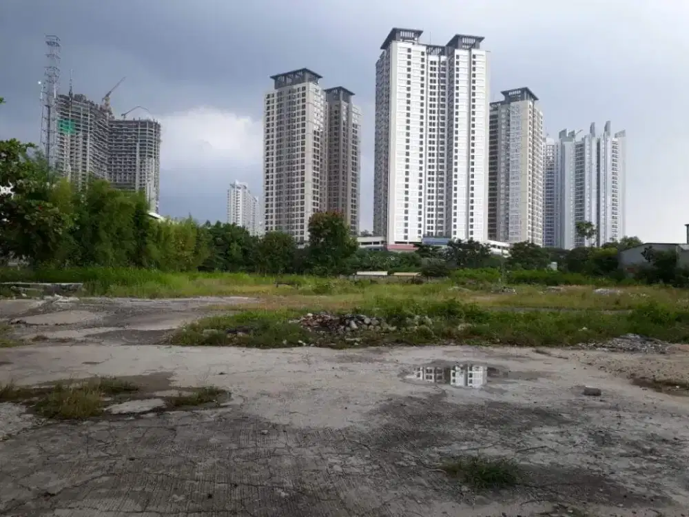 Di jual tanah di segi tiga emas Sunter harga di bawah NJOP &  pasaran