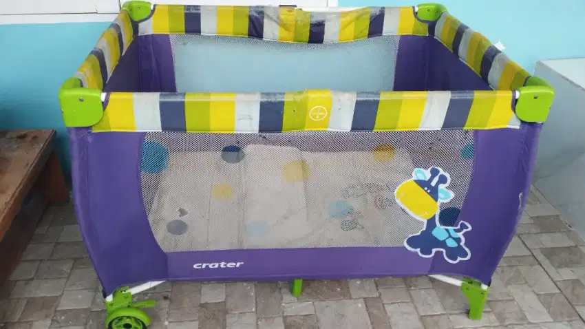 Box bayi seken tempat tidur bayi