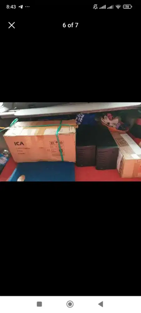 UPS ICA CE 600 dan CE 1200 VA