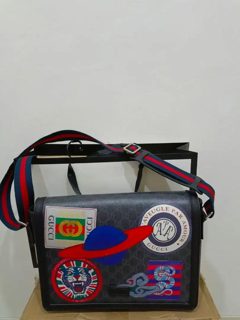 tas gucci unisex cewe cowo bisa pakai