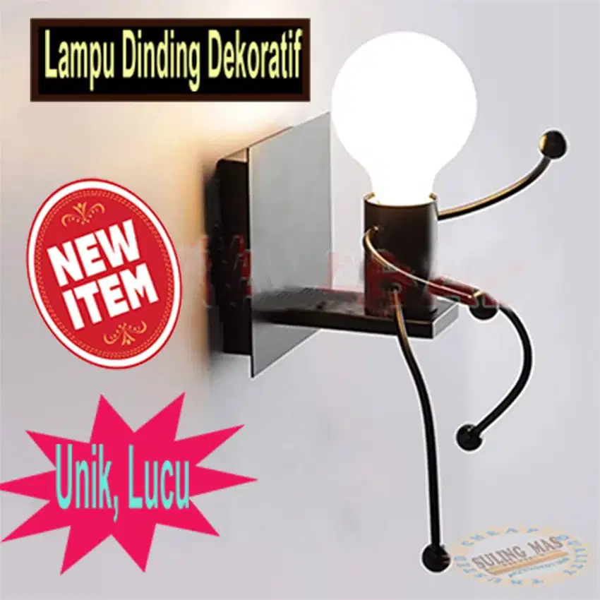 empat Lampu Dinding / Lampu Dekoratif