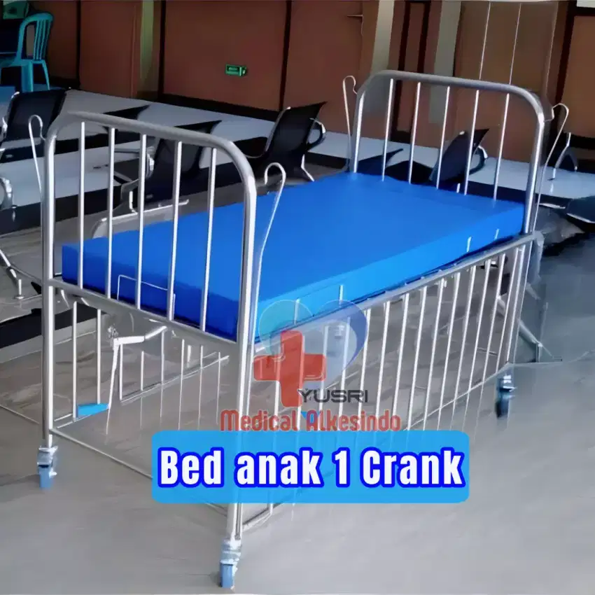 Ranjang Pasien Anak 1 Crank