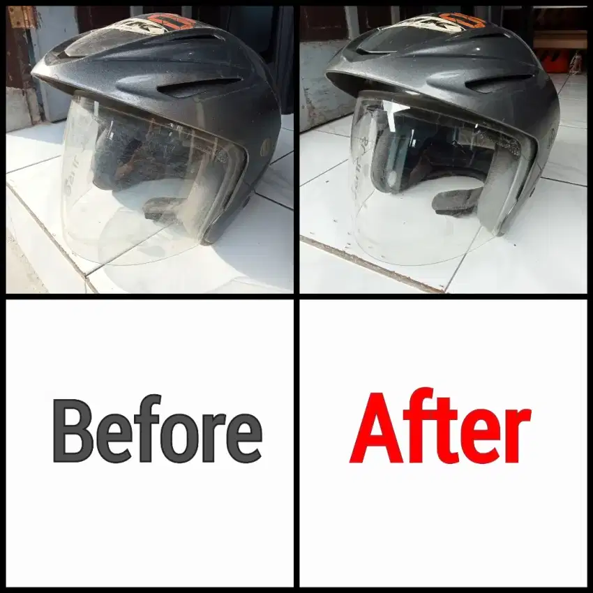 Kliner Pembersih kaca helm motor iridium serbaguna